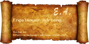 Engelmayer Adrienn névjegykártya
