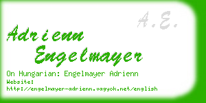 adrienn engelmayer business card